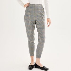 Nine West High Rise Tapered Pants